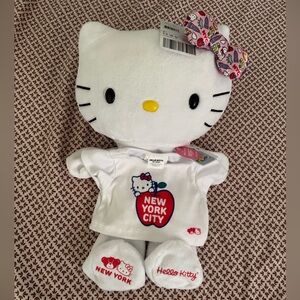 Hello Kitty Build A Bear New York NYC Exclusive Bab Sanrio Unstuffed